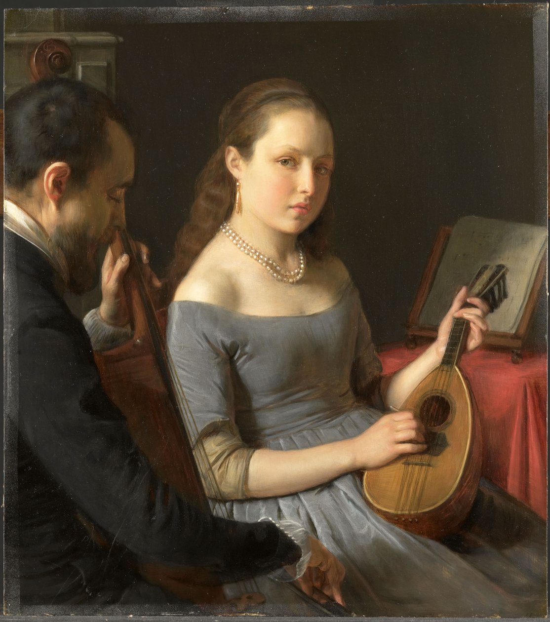 A duett. alkotó: Charles van Beveren