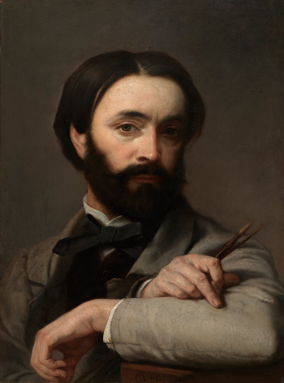 Önarckép alkotó: Charles Verlat