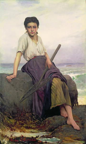 Fishergirl alkotó: Charles Victor Thirion
