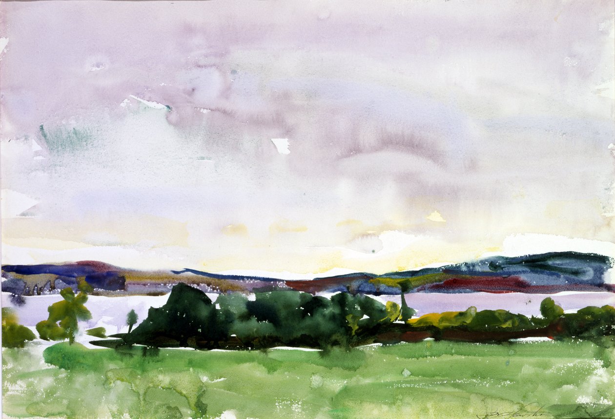 New Hampshire Lake – Raymond, 1927. alkotó: Charles Webster Hawthorne