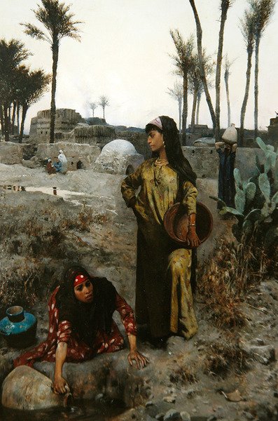 A vízhordozók alkotó: Charles Wilda