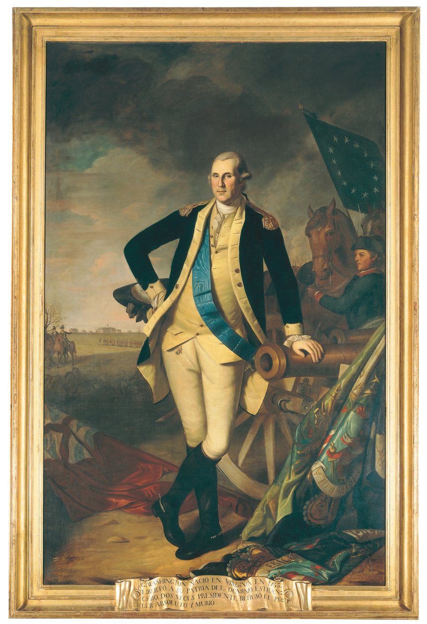 George Washington Princetonban, 1779 alkotó: Charles Willson Peale