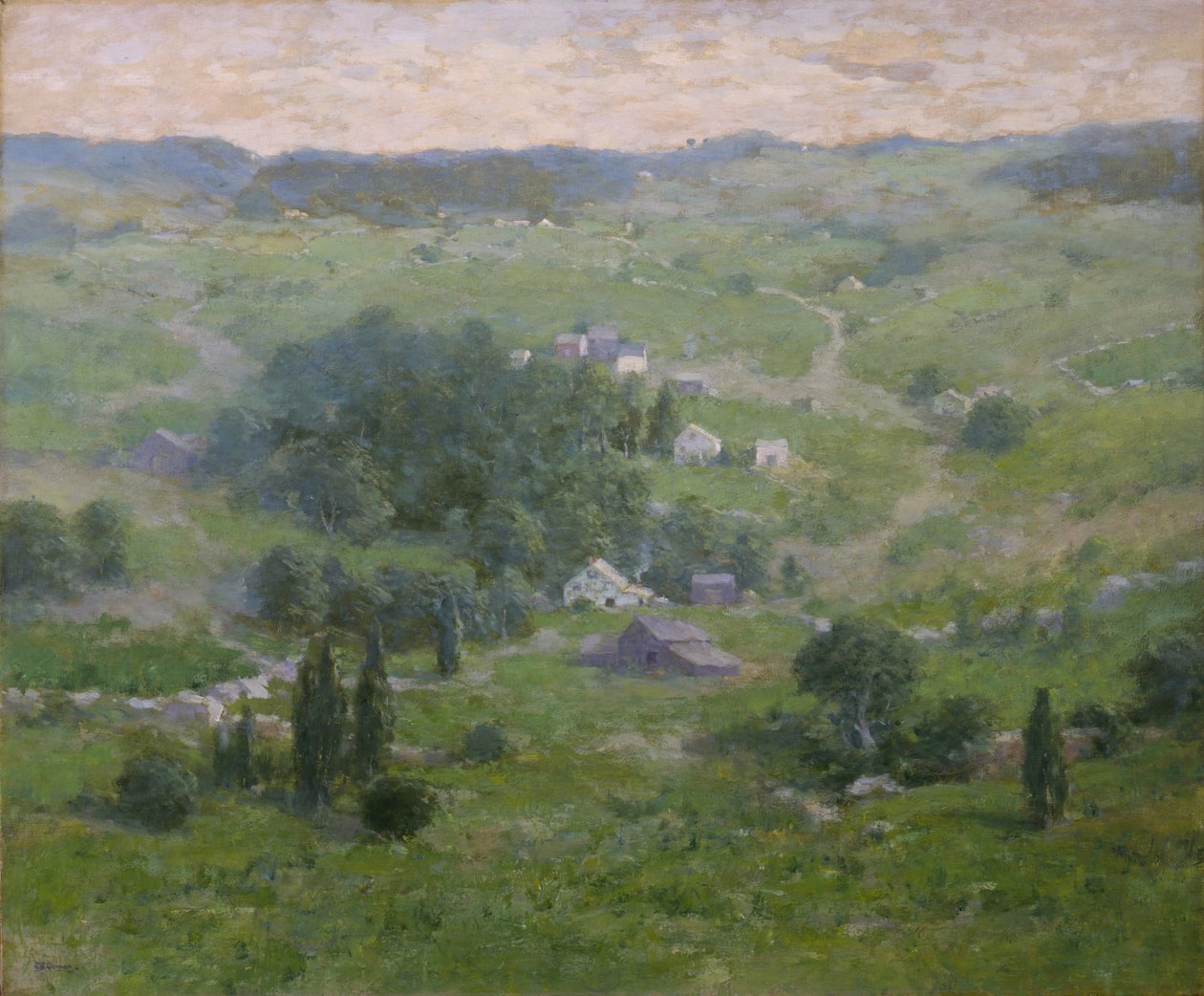 Nyár elején, 1910 előtt. alkotó: Charlotte B. Coman