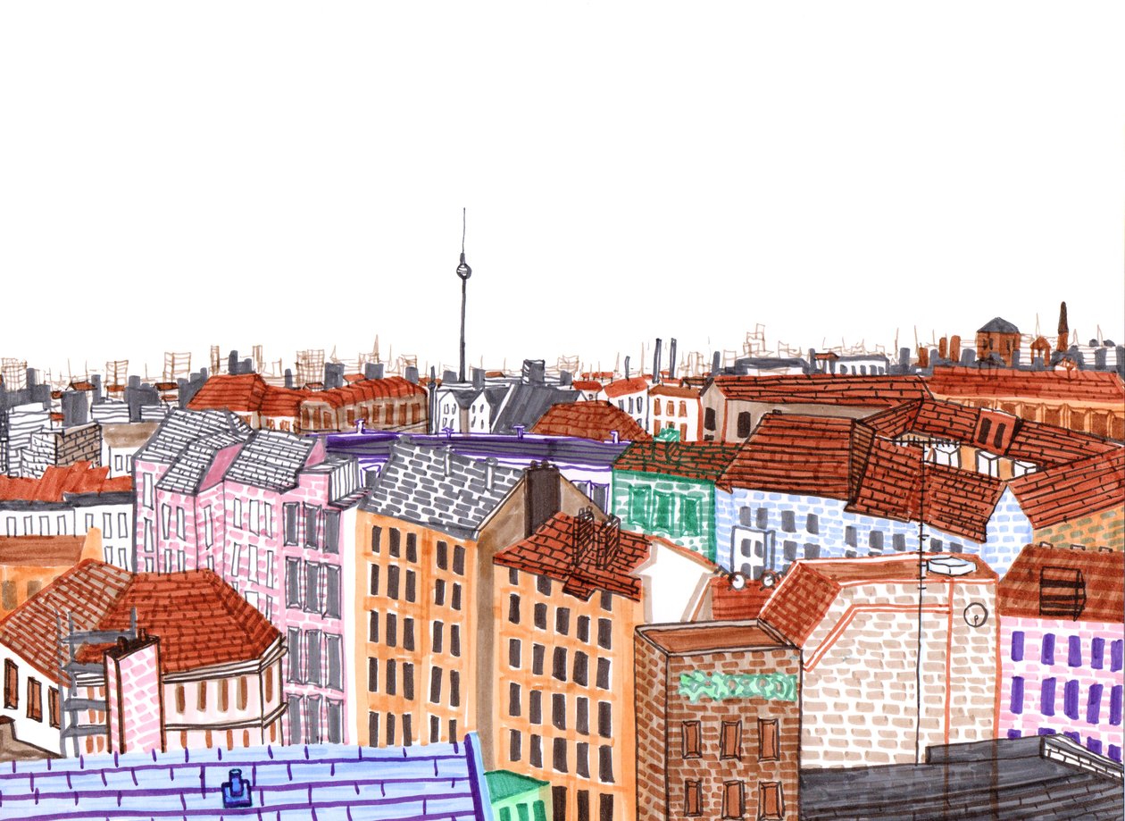 Berlin, 2017 (ecset tollak) alkotó: Charlotte Orr