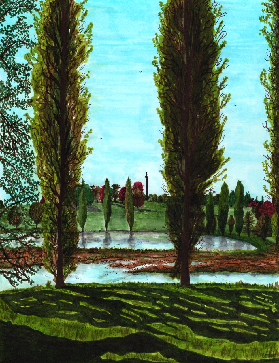 Blenheim-palota, 2020 alkotó: Charlotte Orr