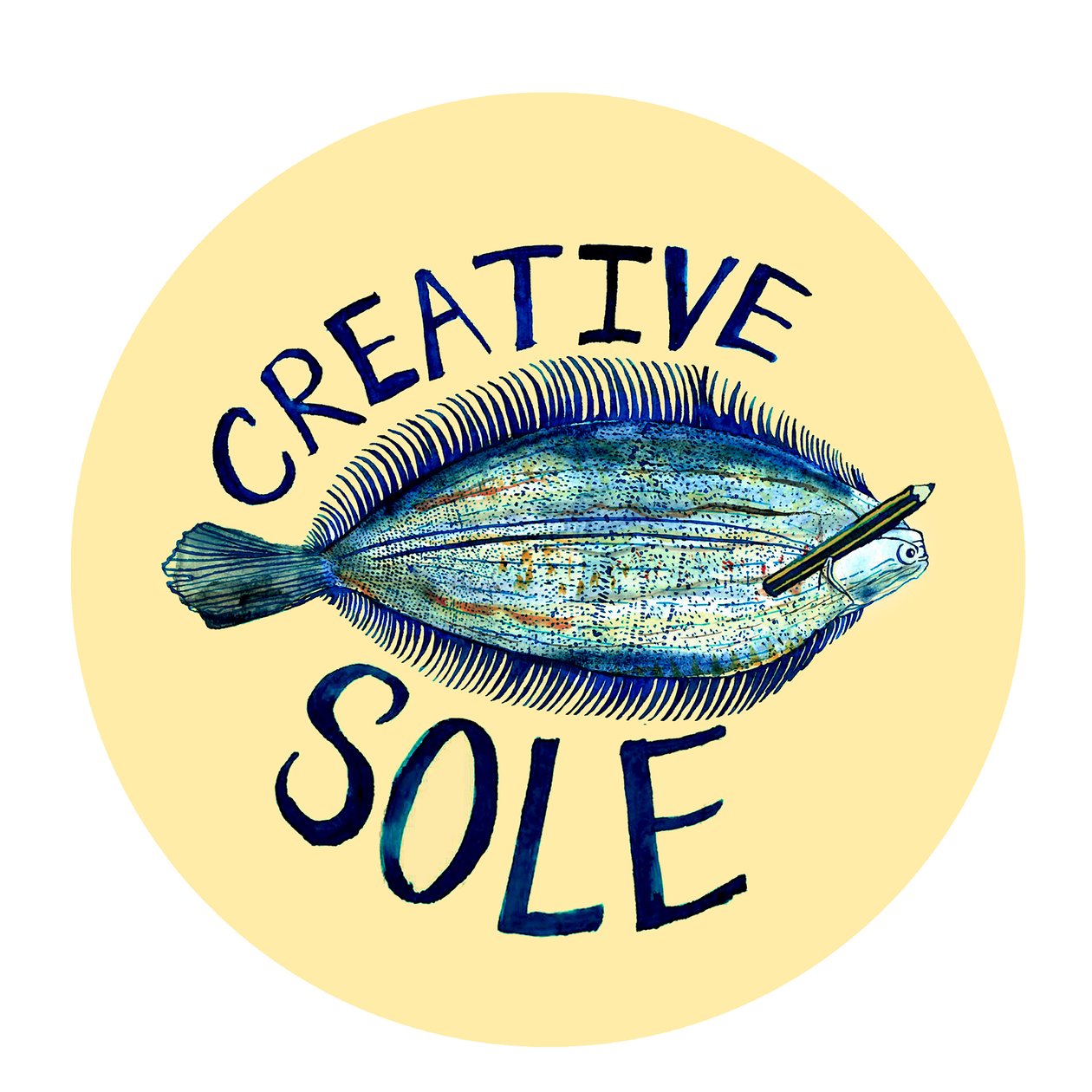 Creative Sole, 2019 (toll, tinta és akvarell) alkotó: Charlotte Orr