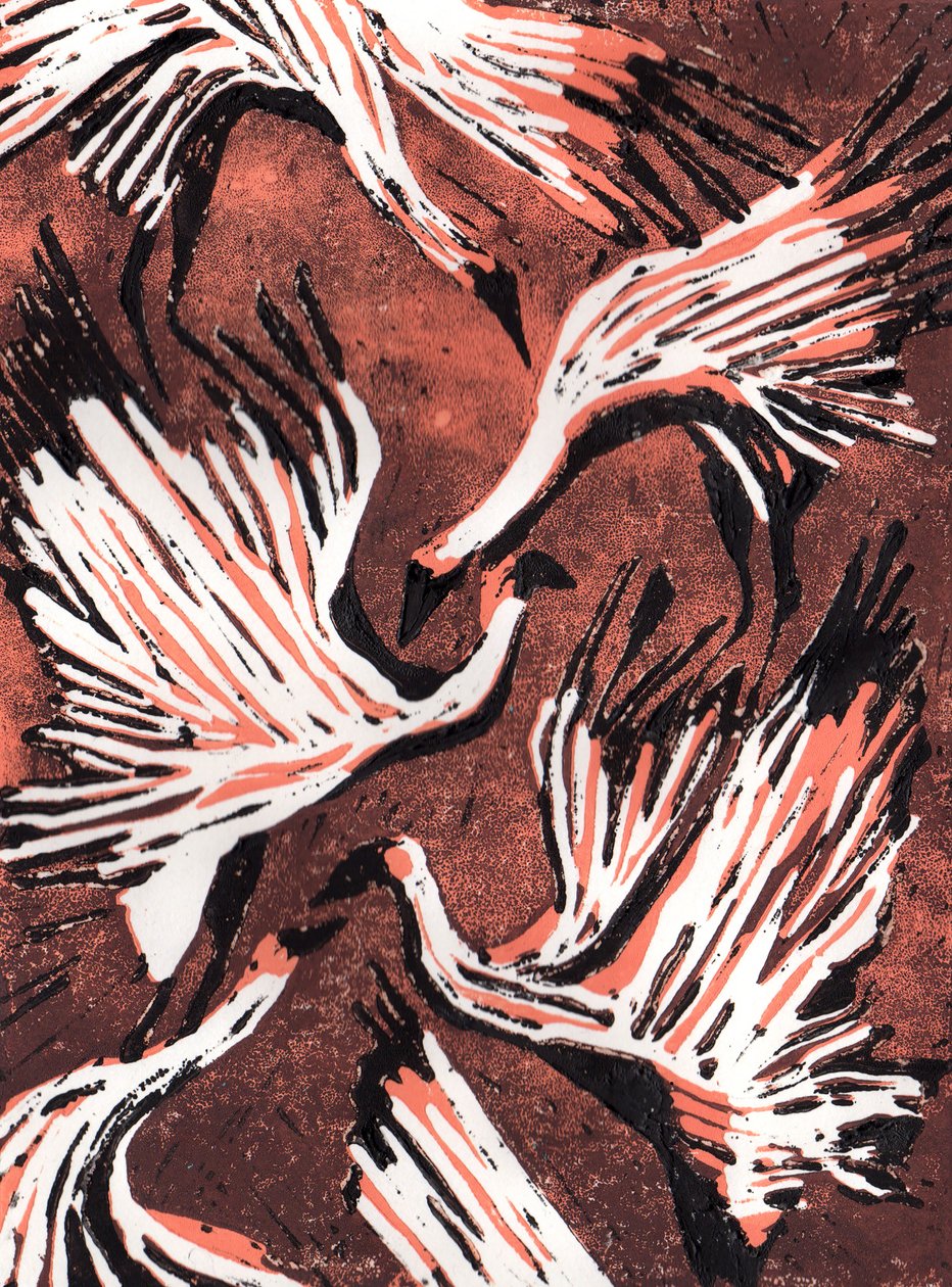 Flamingos 2, 2021 alkotó: Charlotte Orr