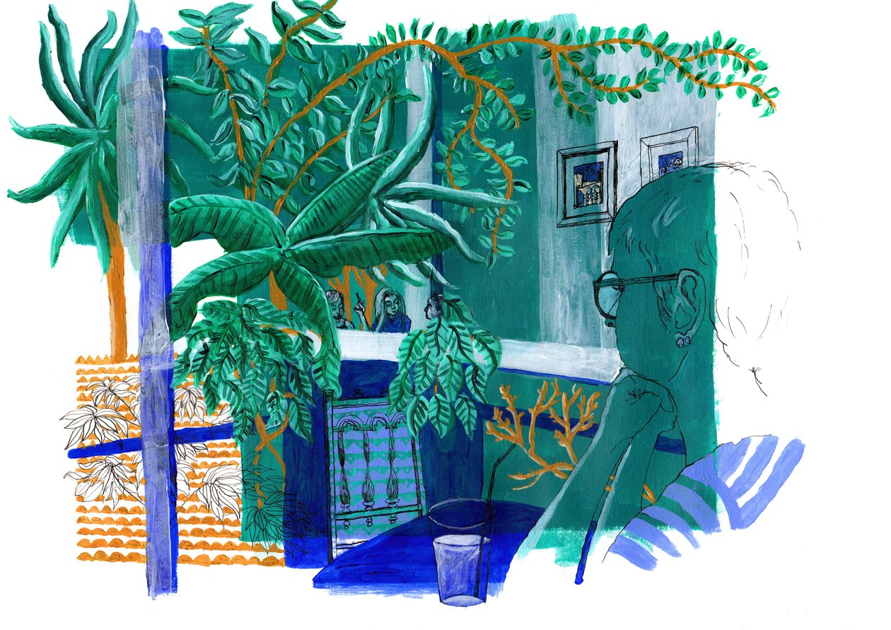 Önarckép, 2015-ös akril alkotó: Charlotte Orr