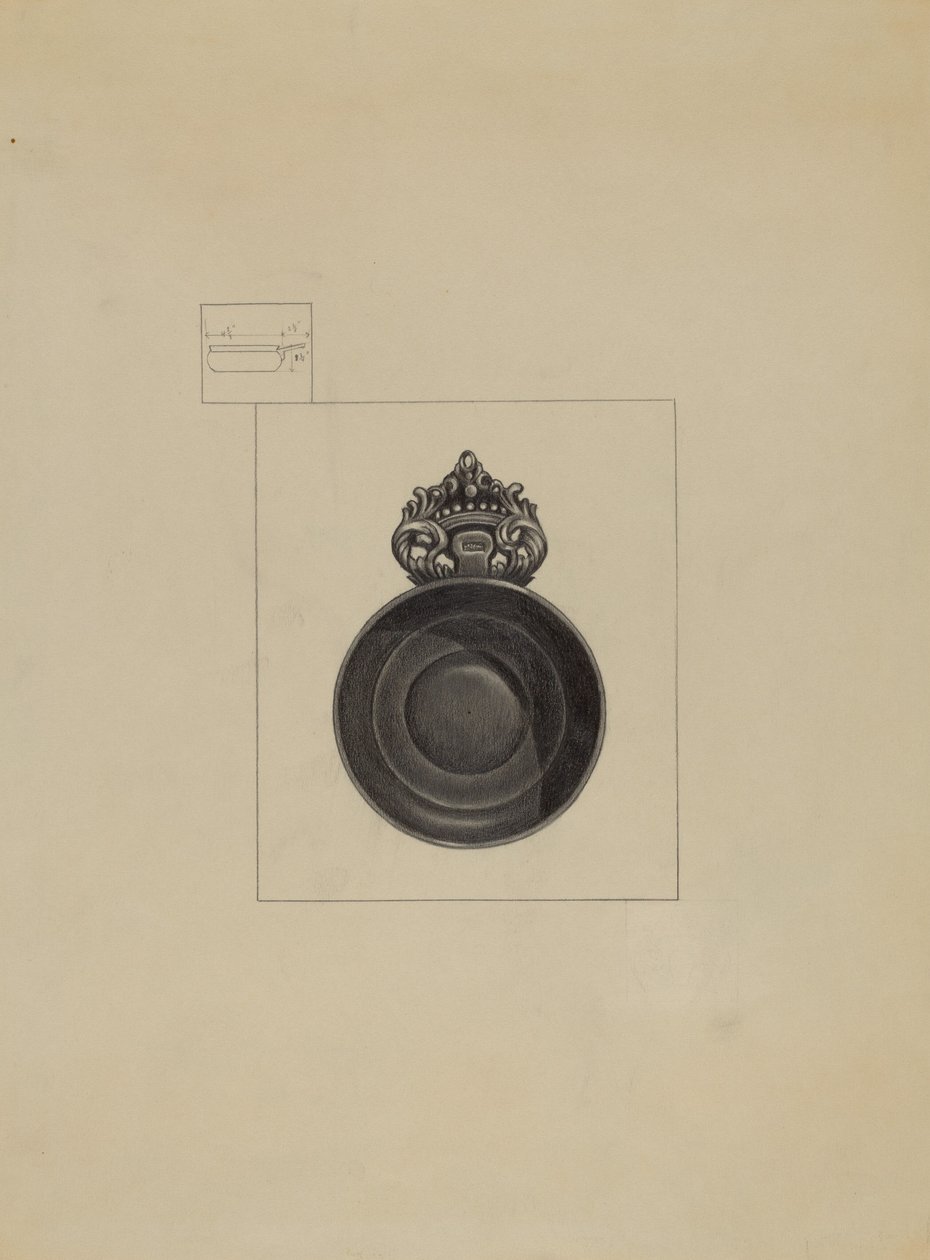 Pewter Porringer alkotó: Charlotte Winter