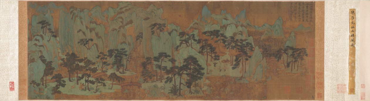 A halhatatlanok hegyei, 1279-1368. alkotó: Chen Ruyan