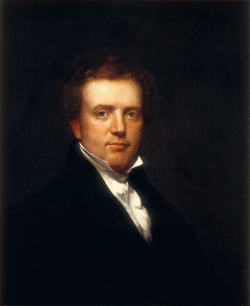 Önarckép, c. 1825. alkotó: Chester Harding