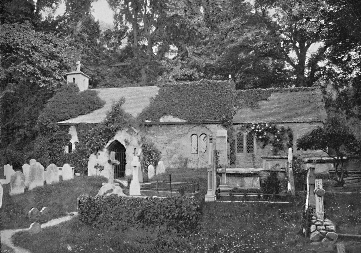Bonchurch, Wight-sziget, 1896. alkotó: Chester Vaughan