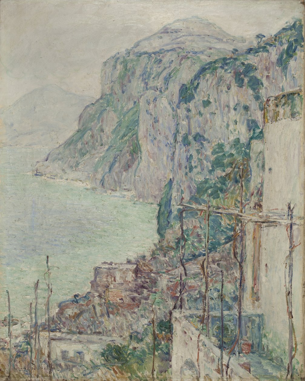 Halásznadrág alkotó: Childe Frederick Hassam