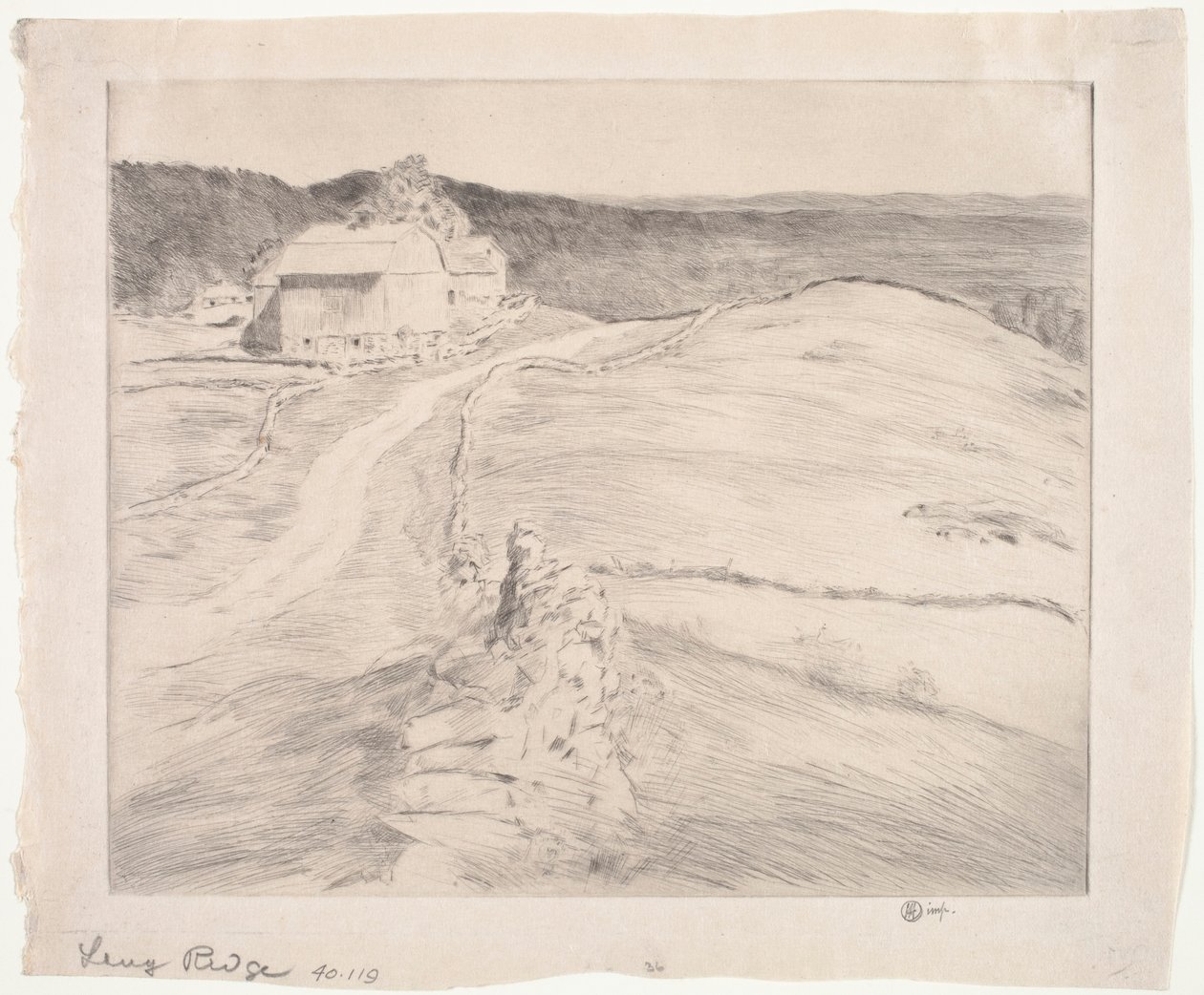Long Ridge alkotó: Childe Frederick Hassam