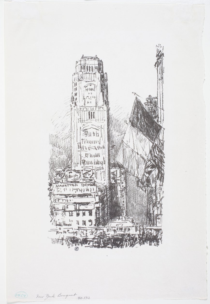 New York-i csokor alkotó: Childe Frederick Hassam