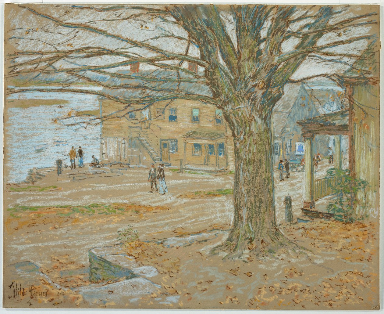 november, Cos Cob alkotó: Childe Frederick Hassam
