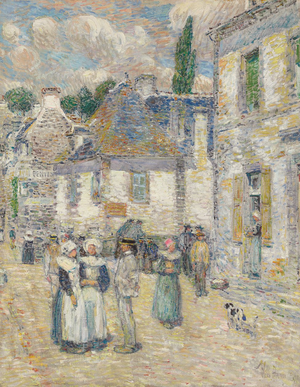 Aven híd alkotó: Childe Frederick Hassam