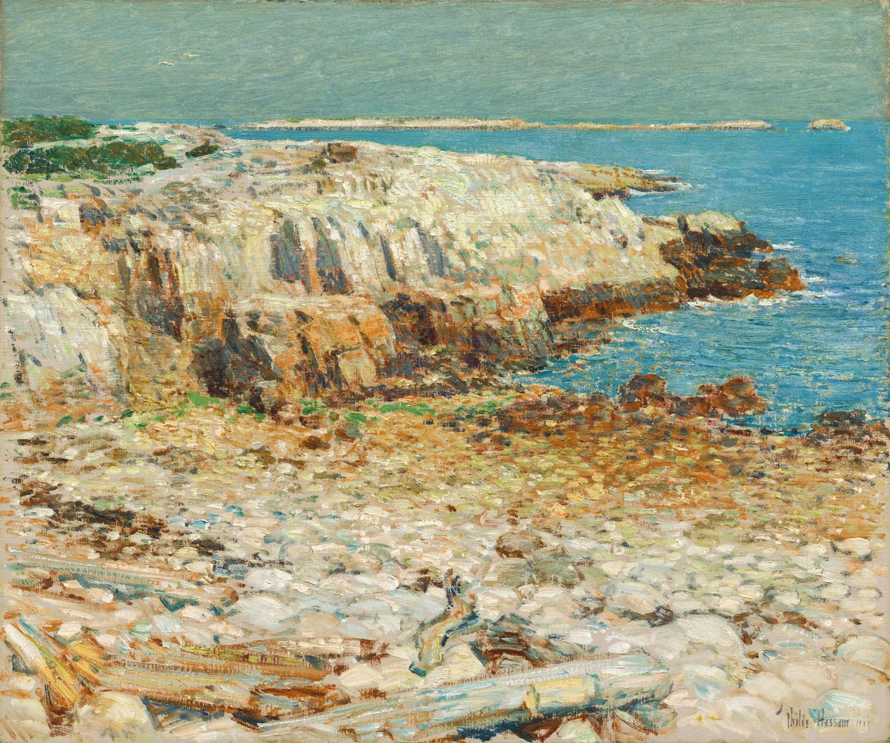 Egy északkeleti földnyelv alkotó: Childe Hassam