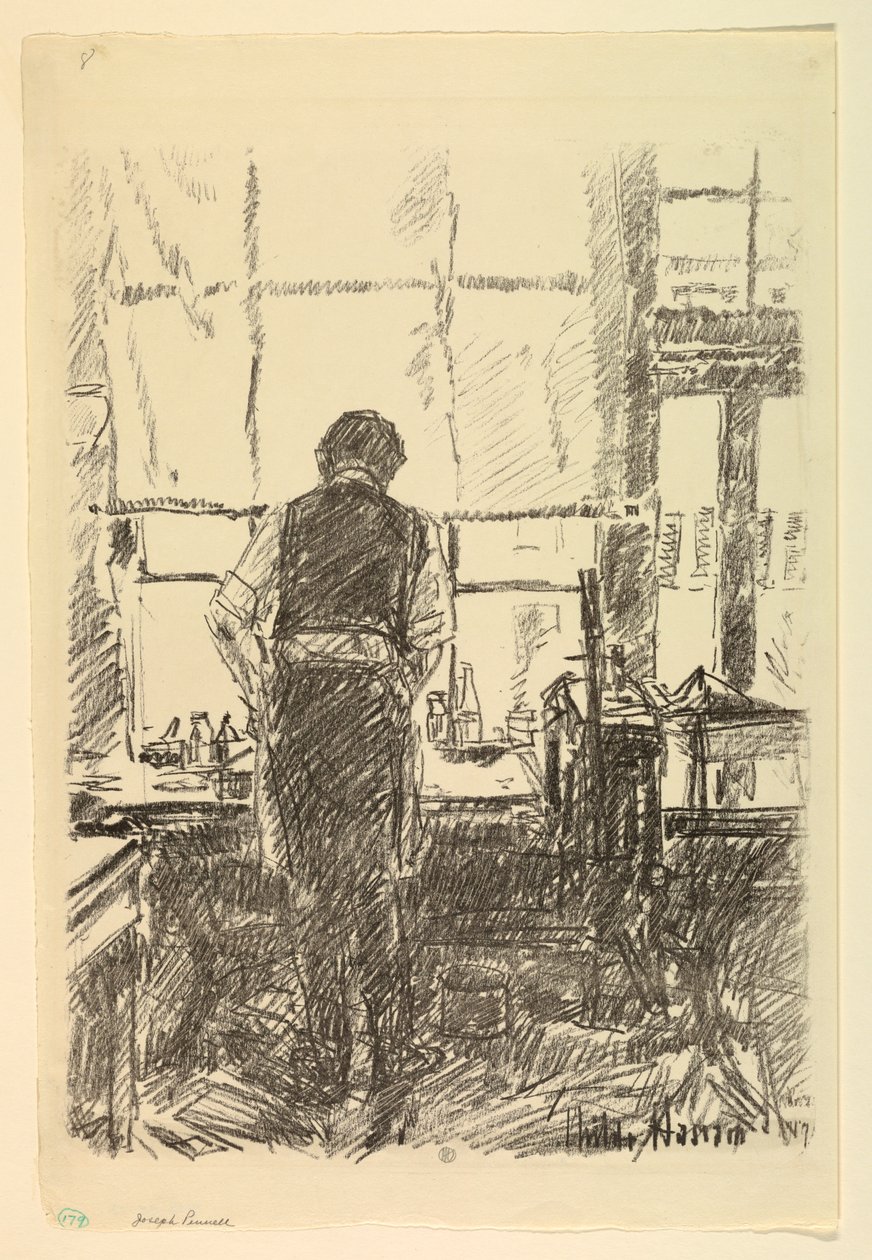 Joseph Pennell alkotó: Childe Hassam
