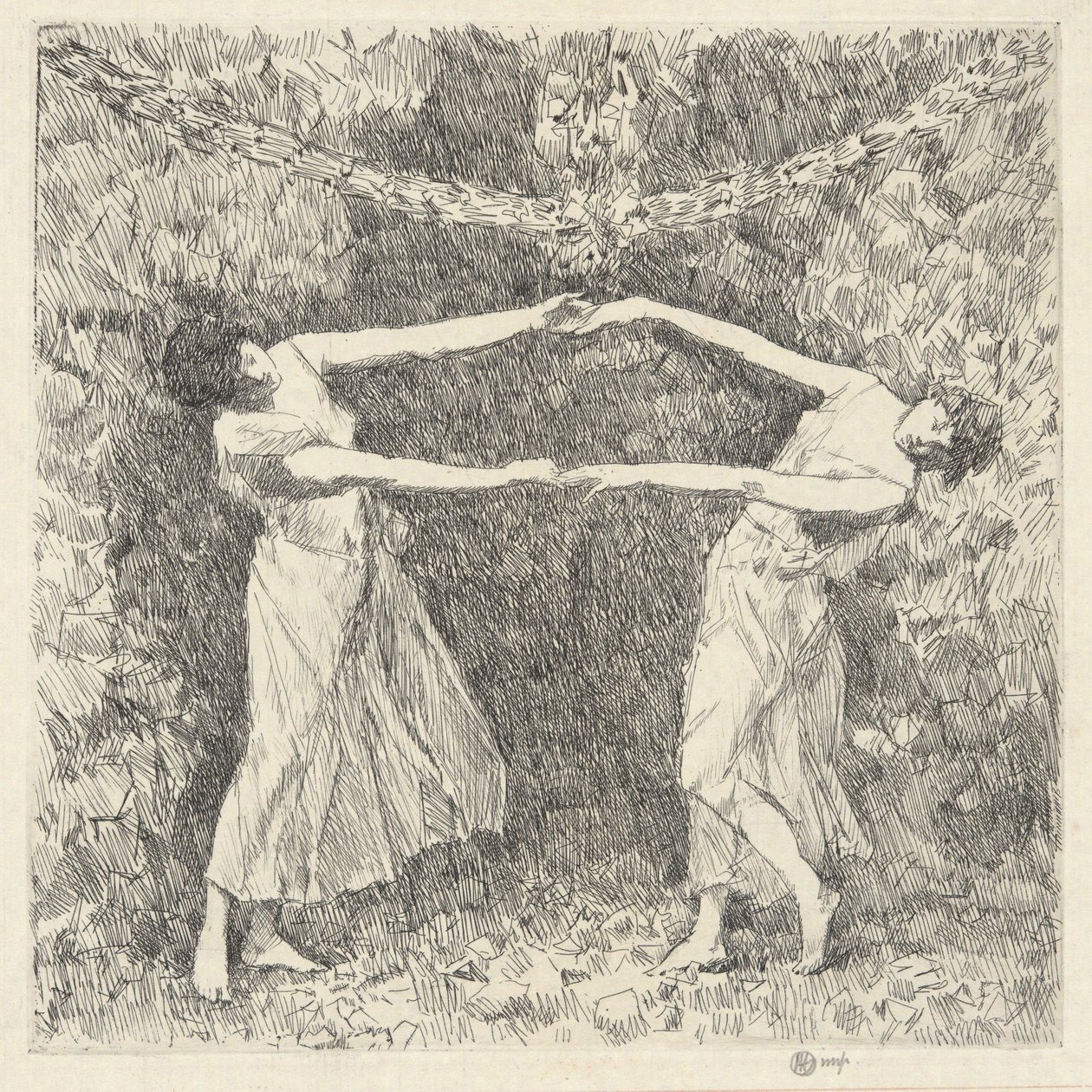 Babértánc alkotó: Childe Hassam