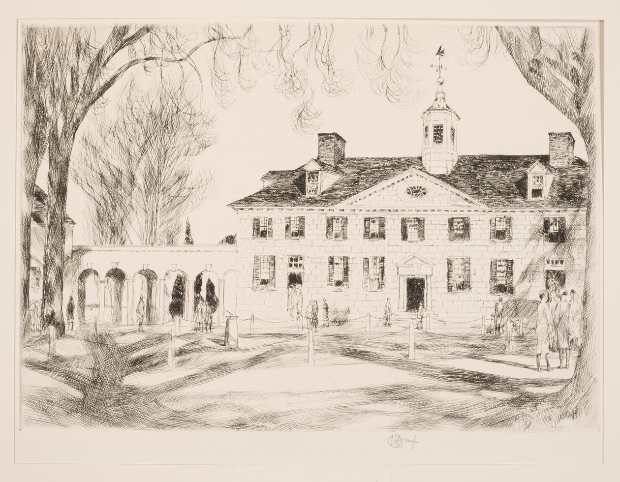 Mt. Vernon, 1925 alkotó: Childe Hassam