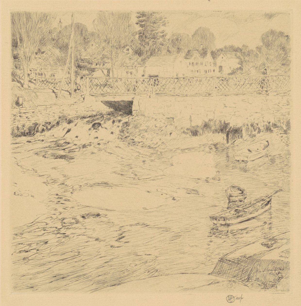 Régi csipke alkotó: Childe Hassam