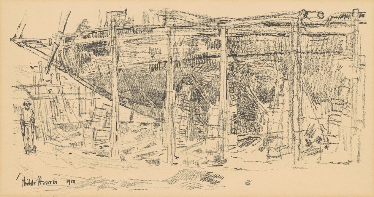 Úton alkotó: Childe Hassam