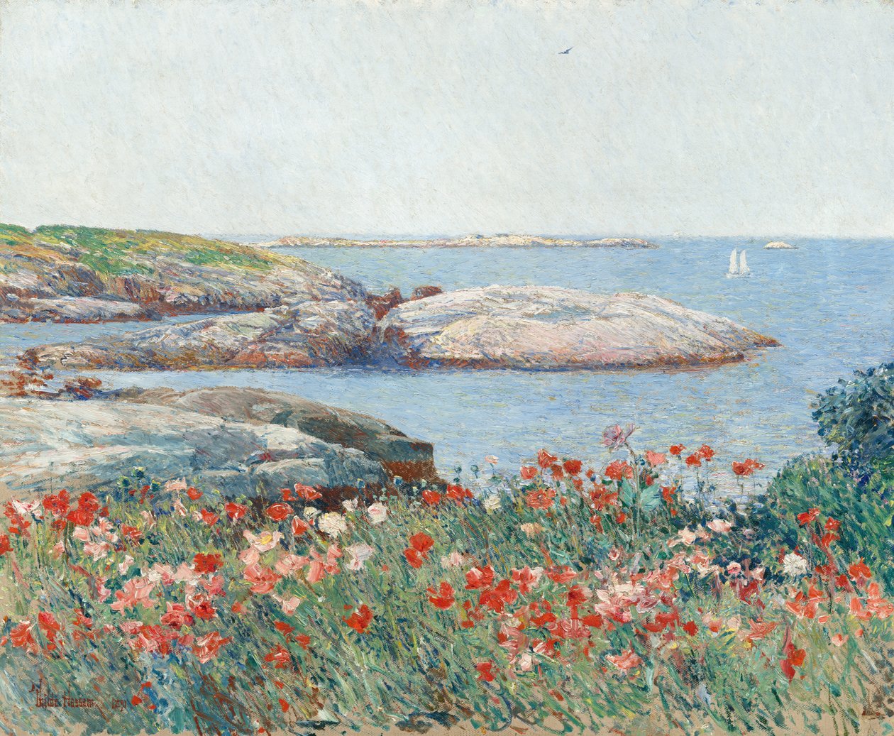 Pipacsok, Isle of Shoals alkotó: Childe Hassam