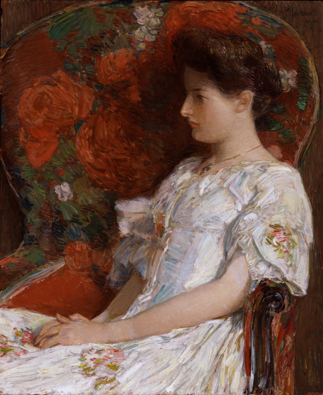 A viktoriánus szék, 1906 alkotó: Childe Hassam