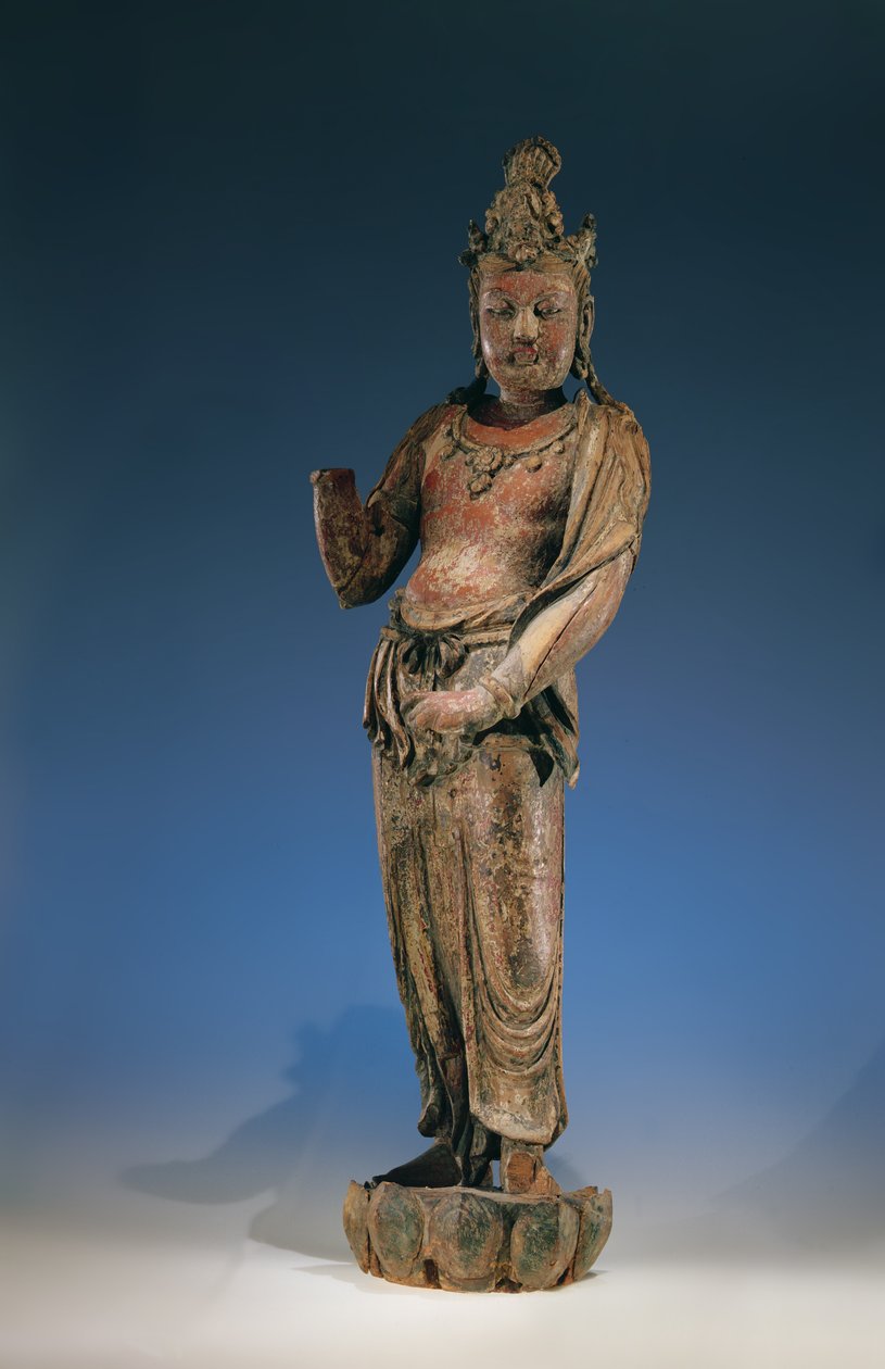 Álló Kuan-yin, Yuan-dinasztia (1271-1368), 1282 (fa) (a részletekért lásd: 394834) alkotó: Chinese School