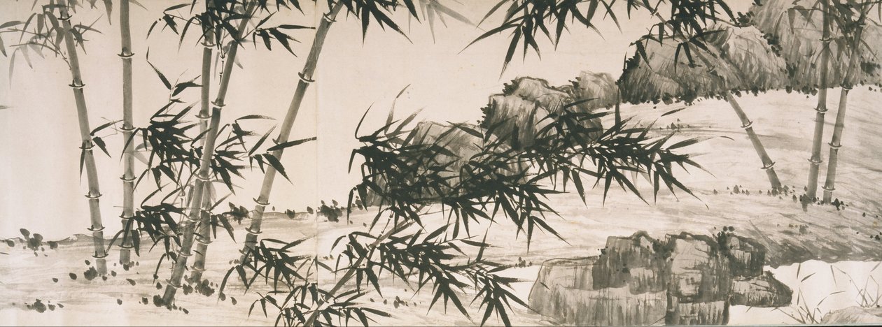 Bambusz a tavaszi eső alatt alkotó: Chinese Xia Chang