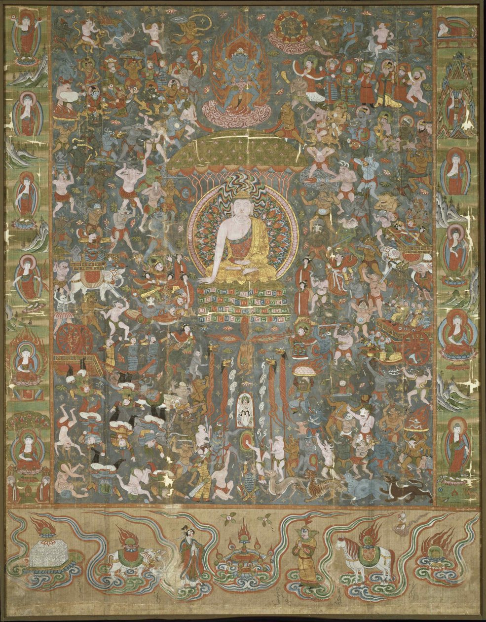 Shakyamuni Buddha, 10. század eleje. alkotó: Chinese Master.
