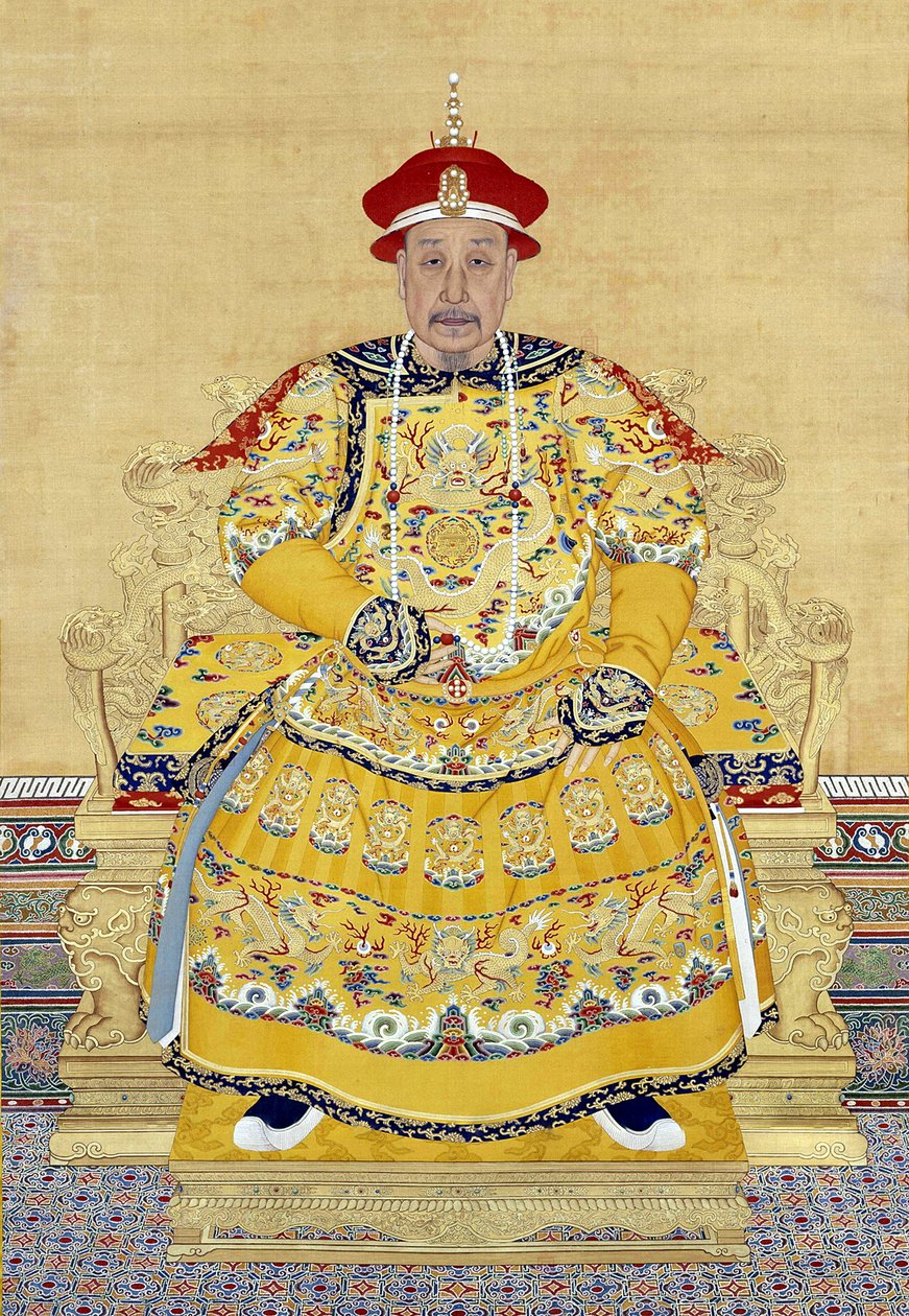 Qianlong császár öregkorában (1711-1799) alkotó: Chinese School