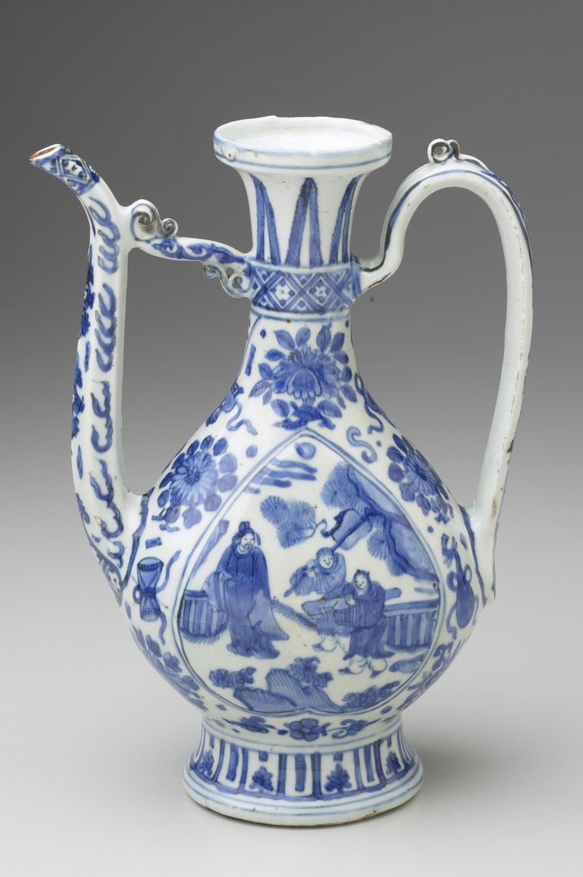 Ewer, Chia-Ching korszak, Ming-dinasztia (porcelán) alkotó: Chinese School