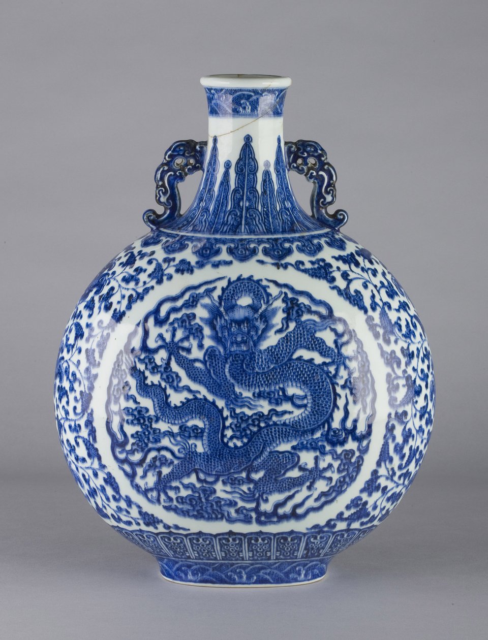 Pilgrim Flask, 1736-96 (jingdezhen ware) alkotó: Chinese School