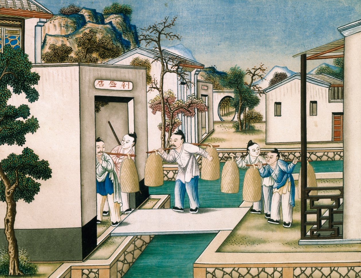 Tea store alkotó: Chinese School