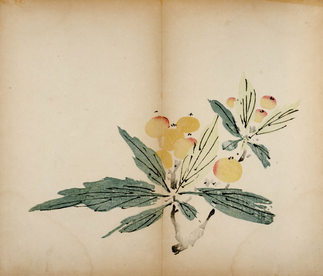 Ten Bamboo Studio Prints, 1643 (fablokk) alkotó: Chinese School