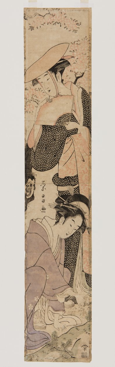 (színes fatömb nyomat) alkotó: Chokosai Eisho