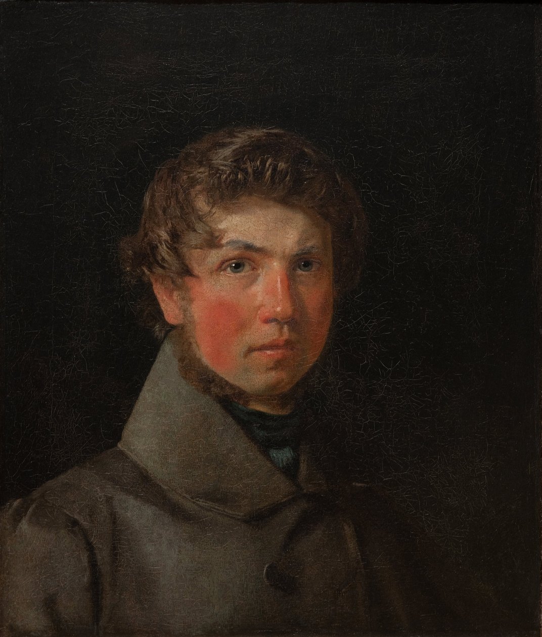 Önarckép, 1833 körül alkotó: Christen Schjellerup Købke