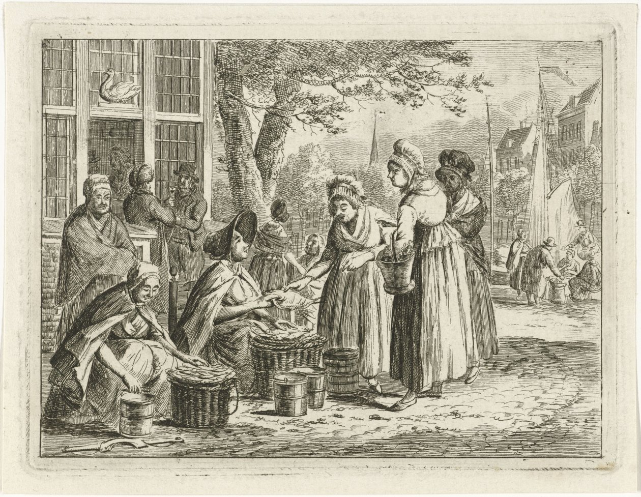 halkereskedők alkotó: Christiaan Meijer
