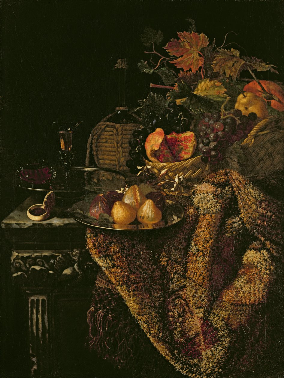 Gyümölcs csendélet alkotó: Christian Berentz
