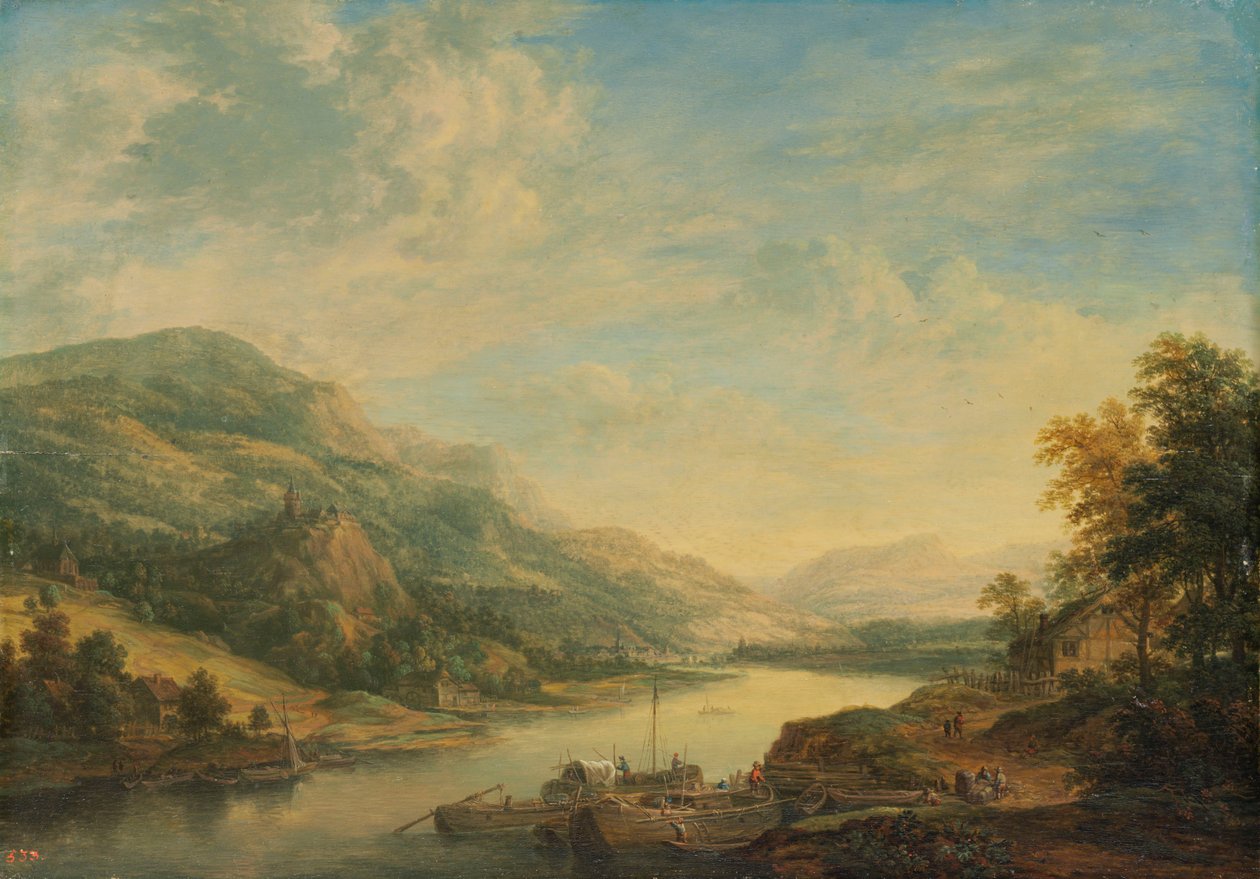 Maingegend alkotó: Christian Georg Schutz