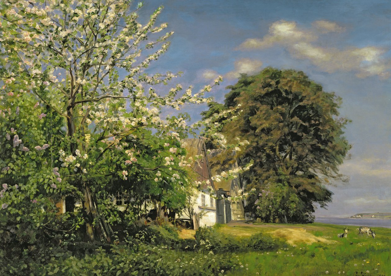 Tavaszi virág, 1908 alkotó: Christian Zacho