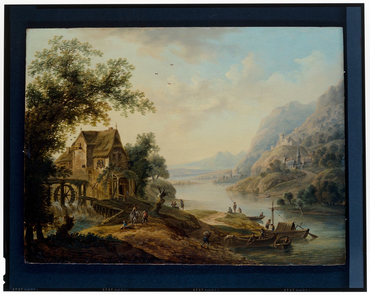 Két rajnai táj alkotó: Christian Georg the Elder Schuetz