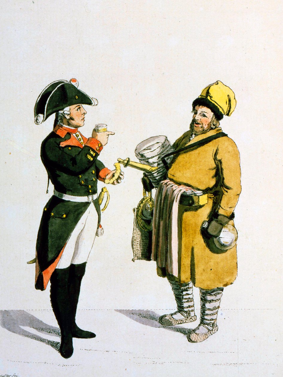 Sbiten eladó, 1799. alkotó: Christian Gottfried Heinrich Geissler