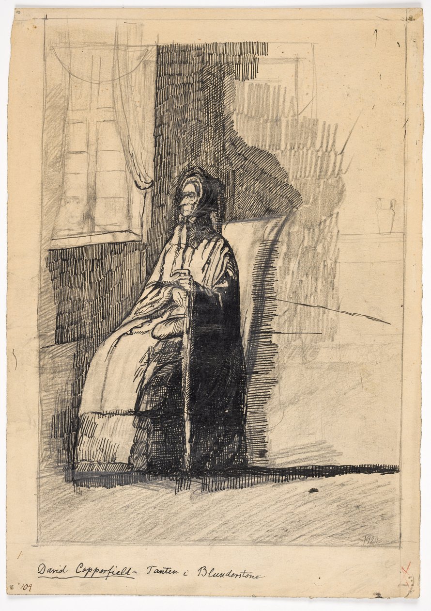 "A néni Blunderstone-ban" alkotó: Christian Kongstad Petersen