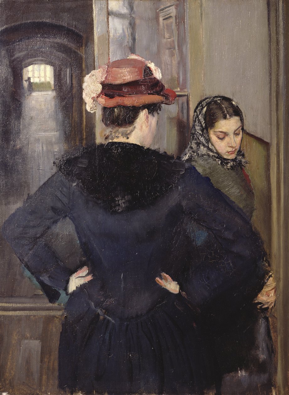Találkozó (Albertine) alkotó: Christian Krohg