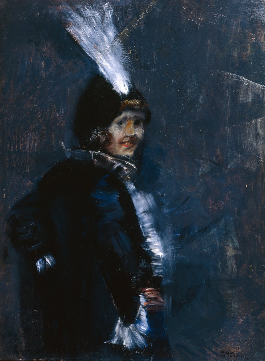 Good bye then (oil on canvas) alkotó: Christian Krohg