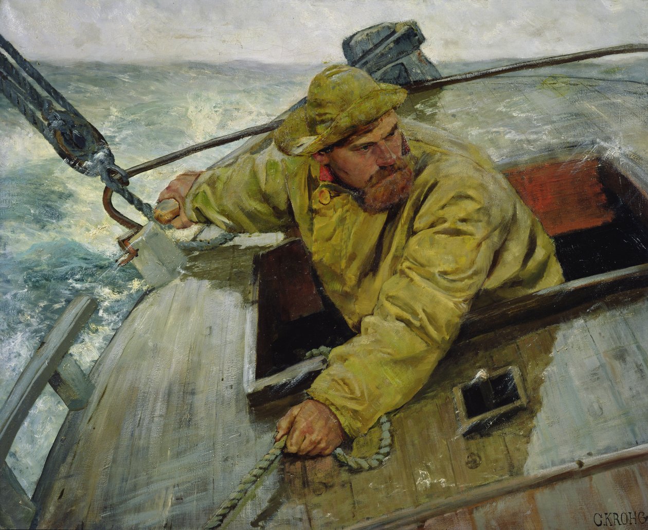 Hard Alee alkotó: Christian Krohg