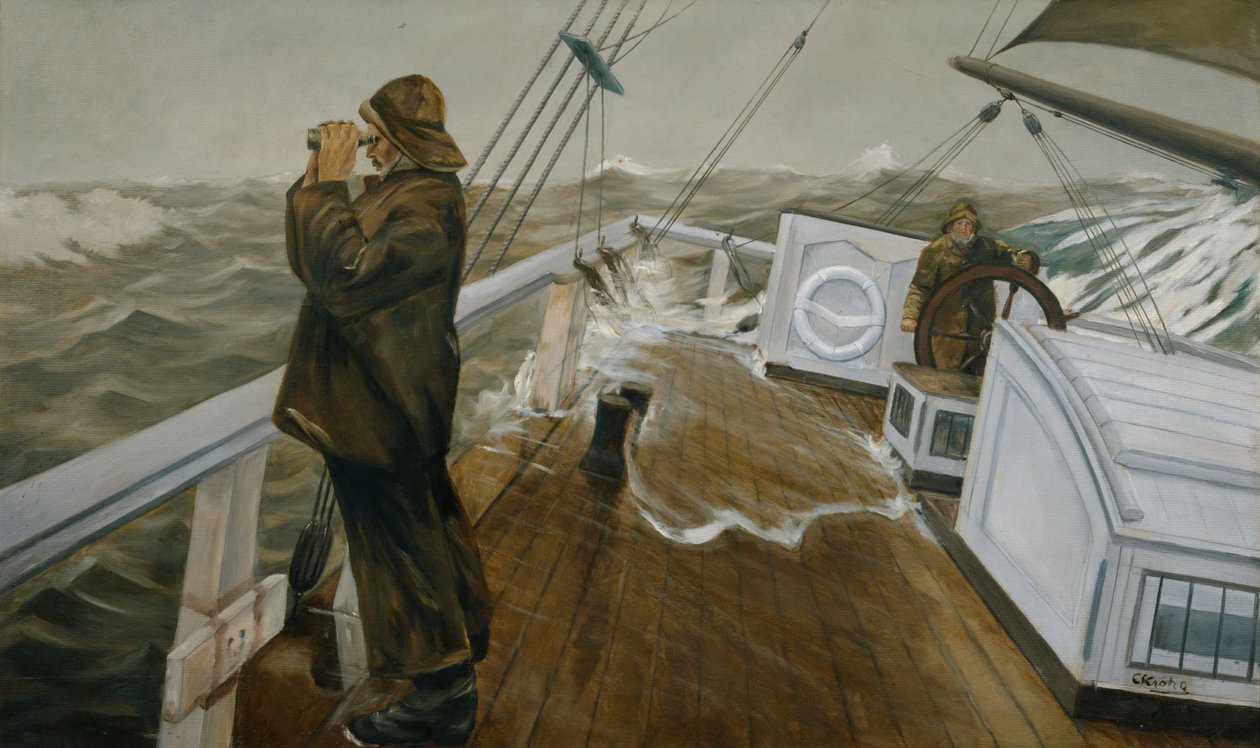 Pilótát keresek alkotó: Christian Krohg